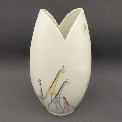 Handpainted Porcelain Vase by Beate Kuhn for Rosenthal-WK-1031377