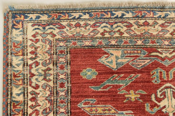 Handwoven Gooch Kazak Back Rug-AOI-1278695