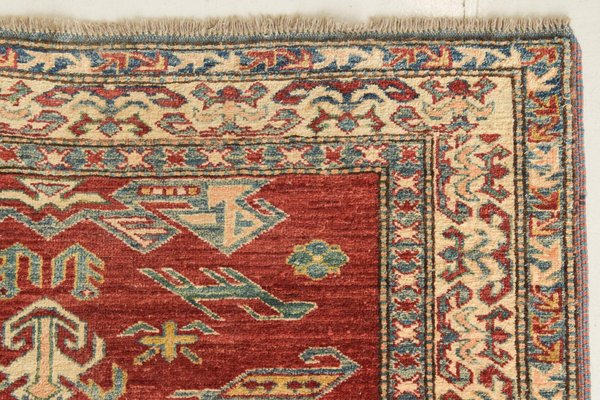 Handwoven Gooch Kazak Back Rug-AOI-1278695