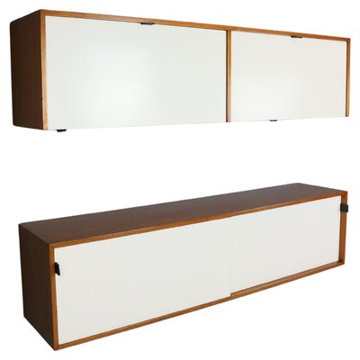 Hanging Cabinets Model 121 + 123 W-1 by Florence Knoll for Knoll, 1947, Set of 2-DT-2026215