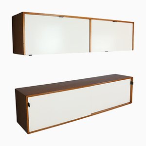 Hanging Cabinets Model 121 + 123 W-1 by Florence Knoll for Knoll, 1947, Set of 2-DT-2026215