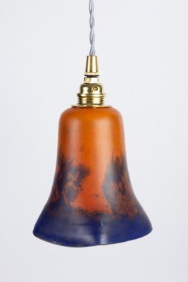 Hanging Lamp in Glass Paste, 1900s-WFS-744996