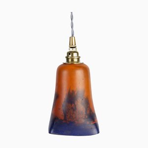 Hanging Lamp in Glass Paste, 1900s-WFS-744996