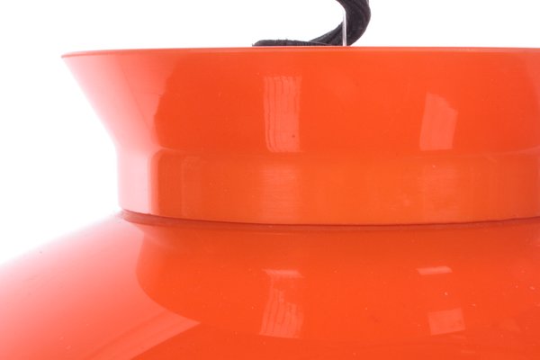 Hanging Lamp in Orange by Achille & Pier Giacomo for Kartell, 1959-EZZ-1264603