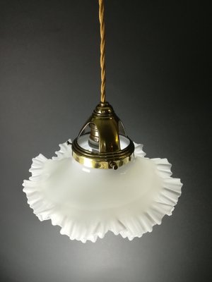 Hanging Lamp with Brass Ceiling Rosette-KDB-1358161