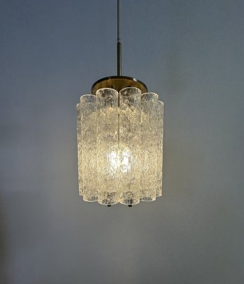 Hanging Lamp with Glass Cylinders from Doria Leuchten, 1970s-BGP-1694646