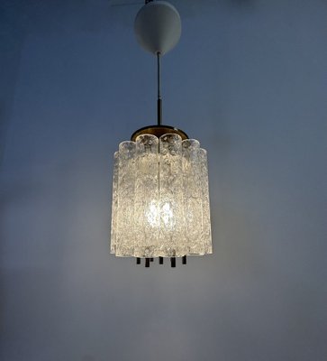 Hanging Lamp with Glass Cylinders from Doria Leuchten, 1970s-BGP-1694646