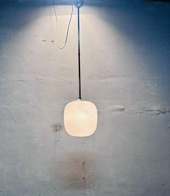 Hanging Light in Opaline Glass, 1940s-NUO-2035854