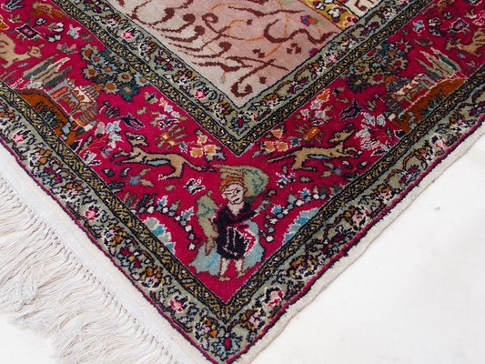 Hanging Rug with Kings Portraits, 1960s-UZN-1398172