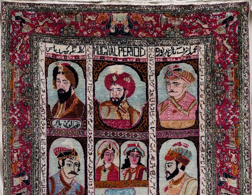 Hanging Rug with Kings Portraits, 1960s-UZN-1398172