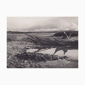 Hanna Seidel, Bolivia, Boats, 1960s, Black & White Photography-DYV-1368614