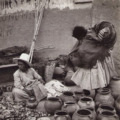 Hanna Seidel, Bolivia, Woman, 1960s, Black & White Photography-DYV-1368615