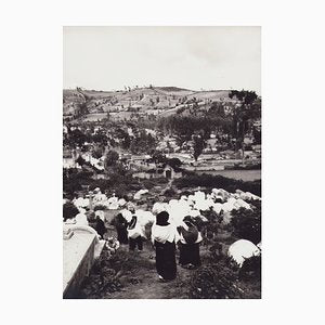 Hanna Seidel, Ecuadorian Indigenous Cemetery, 1960s, Black and White Photograph-DYV-1389055