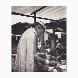 Hanna Seidel, Ecuadorian Indigenous Man, 1960s, Black and White Photograph-DYV-1403264