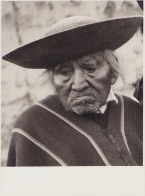 Hanna Seidel, Ecuadorian Indigenous Man, Black and White Photograph, 1960s-DYV-1396073