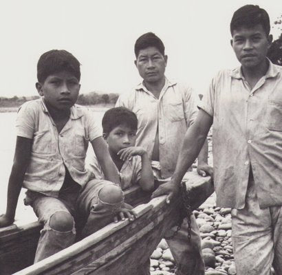 Hanna Seidel, Ecuadorian Indigenous People, 1960s, Black and White Photograph-DYV-1405605