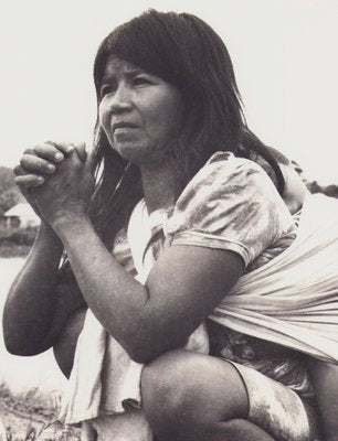 Hanna Seidel, Ecuadorian Indigenous Woman, 1960s, Black and White Photograph-DYV-1389059