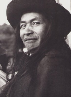 Hanna Seidel, Ecuadorian Man, Black and White Photograph, 1960s-DYV-1397881