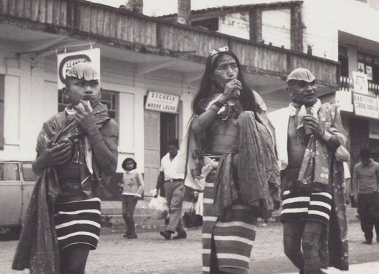 Hanna Seidel, Ecuadorian Musicians, Black and White Photograph, 1960s-DYV-1398697