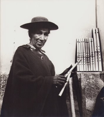 Hanna Seidel, Ecuadorian Seller, 1960s, Black and White Photograph-DYV-1403263