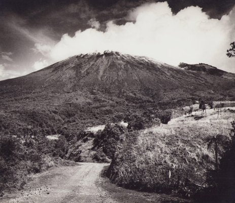 Hanna Seidel, Ecuadorian Volcano Landscape, Black and White Photograph, 1960s-DYV-1398696