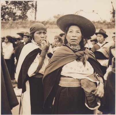 Hanna Seidel, Ecuadorian Woman, 1960s, Black and White Photograph-DYV-1401411