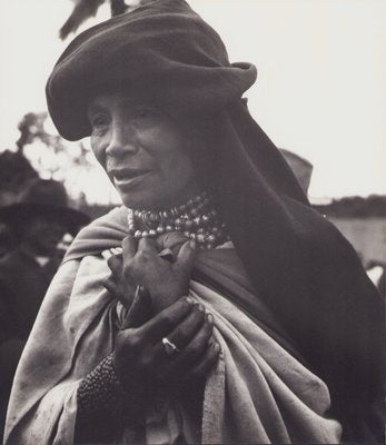 Hanna Seidel, Ecuadorian Woman, Black and White Photograph, 1960s-DYV-1397882