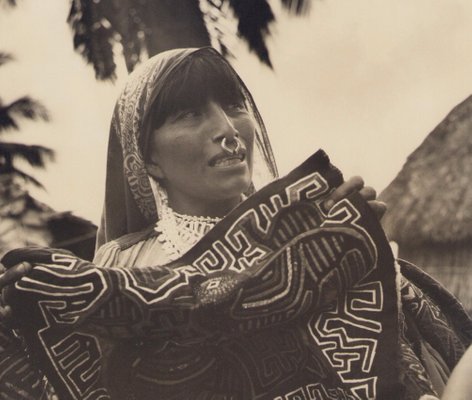 Hanna Seidel, Panaman Woman, Black and White Photograph, 1960s-DYV-1382416