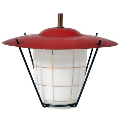 Hans Bergström Pendant Lamp by J. T. Kalmar for Kalmar, 1950s-AX-822634