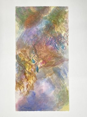 Hanspeter Münch, Abstract Composition, 1985, Watercolor-CZ-1822867