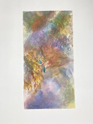 Hanspeter Münch, Abstract Composition, 1985, Watercolor-CZ-1822867