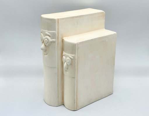 Happy Book Bookend from Gilde Handwerk, 1970s-ZCY-1812020