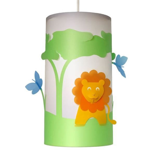 Happylight Lion Children's Pendant Lamp Small by Zoolight #Brass