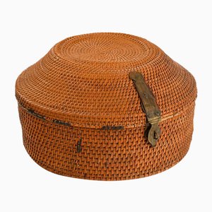 Hardware Braided Wooden Basket-NQ-968299