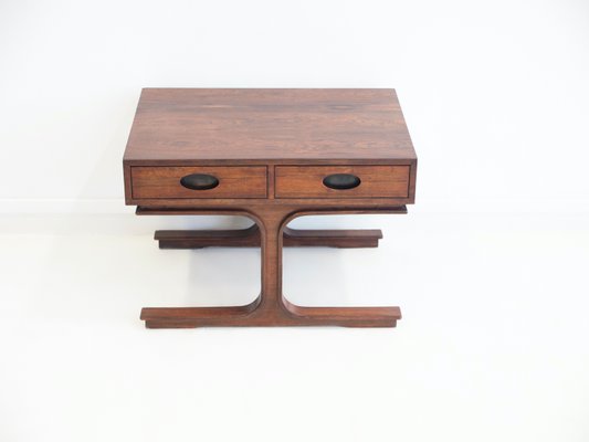 Hardwood Side Table by Gianfranco Frattini for Bernini, 1960s-ZYF-1398947