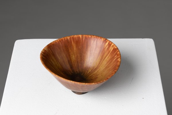 Hare's Fur Glaze Bowl by Carl-Harry Stålhane for Rörstrand-MJF-931167