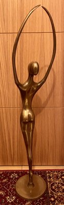 Hattakitkosol Somchai, Large Dancer Sculpture, 1969, Brass-OPE-1451324