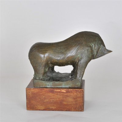 Headless Animal Sculpture, 1950s, Bronze-SYQ-1283997