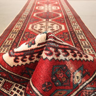 Heavy Knot Handmade Asian Rug in Cotton & Wool-VMM-1724808