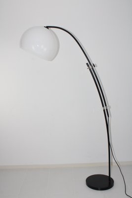 Height-Adjustable Arc Floor Lamp, 1970s-ZWH-2020546