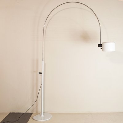 Height-Adjustable Arched Floor Lamp by Joe Colombo for Oluce, 1970s-JQO-1383923