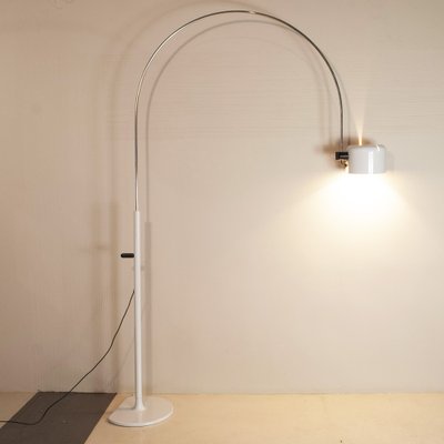 Height-Adjustable Arched Floor Lamp by Joe Colombo for Oluce, 1970s-JQO-1383923