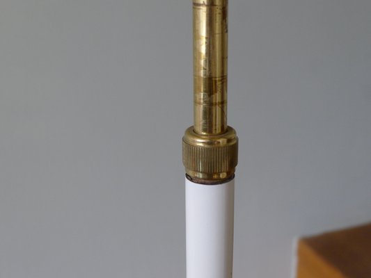 Height Adjustable Brass & Acrylic Glass Valet from Vereinigte Werkstätten Collection, 1950s-VRE-681527