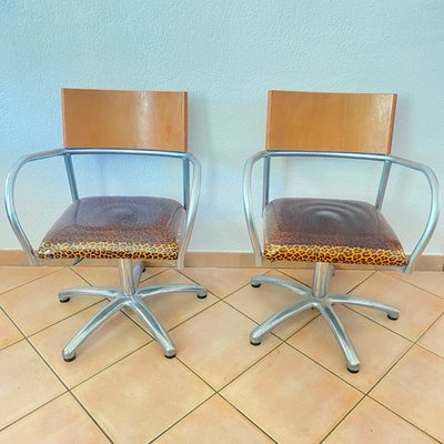 Height Adjustable Chairs, 1980s, Set of 2-CQE-925841