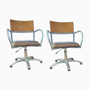 Height Adjustable Chairs, 1980s, Set of 2-CQE-925841