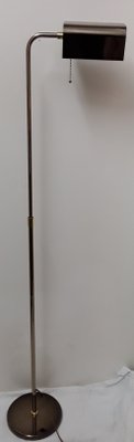 Height-Adjustable Floor Lamp with Swiveling Reflector Screen, 1980s-HOI-747126