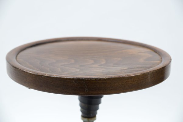 Height-Adjustable Piano Stool from Bombenstabil, 1940s-KQB-1251745