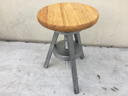 Height Adjustable Tripod Stool, 1970s-WQQ-1033037