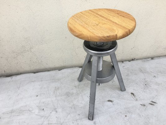 Height Adjustable Tripod Stool, 1970s-WQQ-1033037