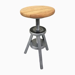 Height Adjustable Tripod Stool, 1970s-WQQ-1033037